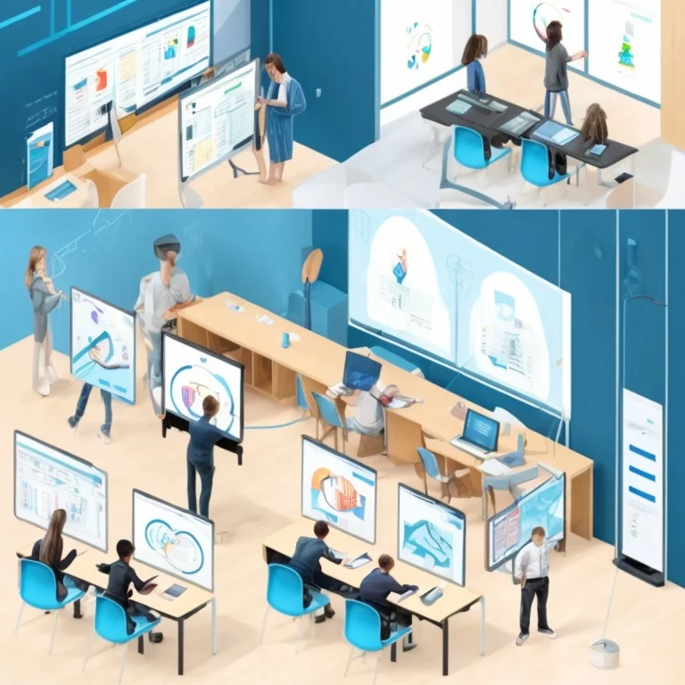 Interaktives KI-Training in modernen Laborräumen